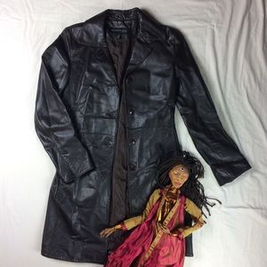 Kenneth Cole New York, chocolate leather jacket